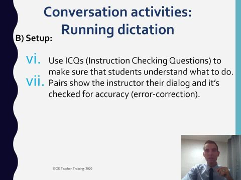 12. Conversation Strategies & Activities Part 3