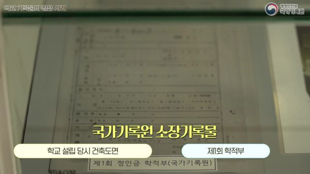 학교 기록물관리 실무-5. 학교 기록물 활용